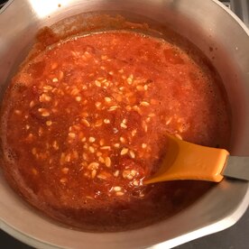 トマト缶で簡単 ダイエット トマトリゾットスープ レシピ 作り方 By ゆずジャムおばさん 楽天レシピ